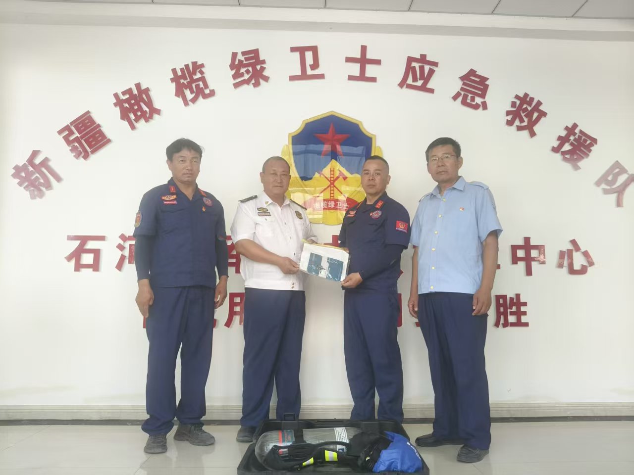 捐赠现场
