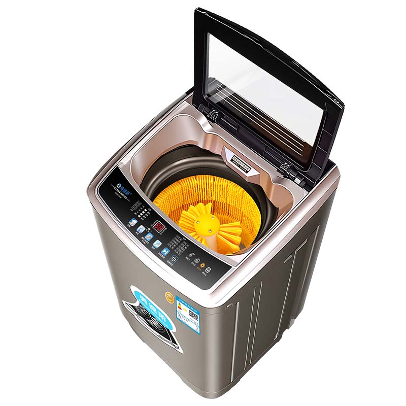 全自动家用烘干洗鞋机-白底图-8KG-烘干-全壁刷