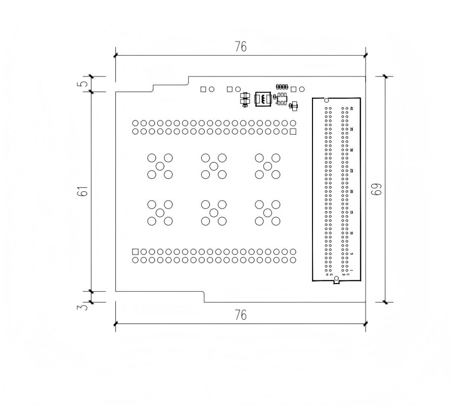 Product Dimension Diagram