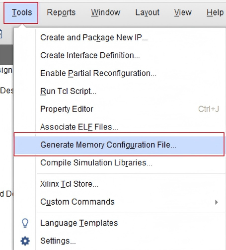 MCS Generation Interface