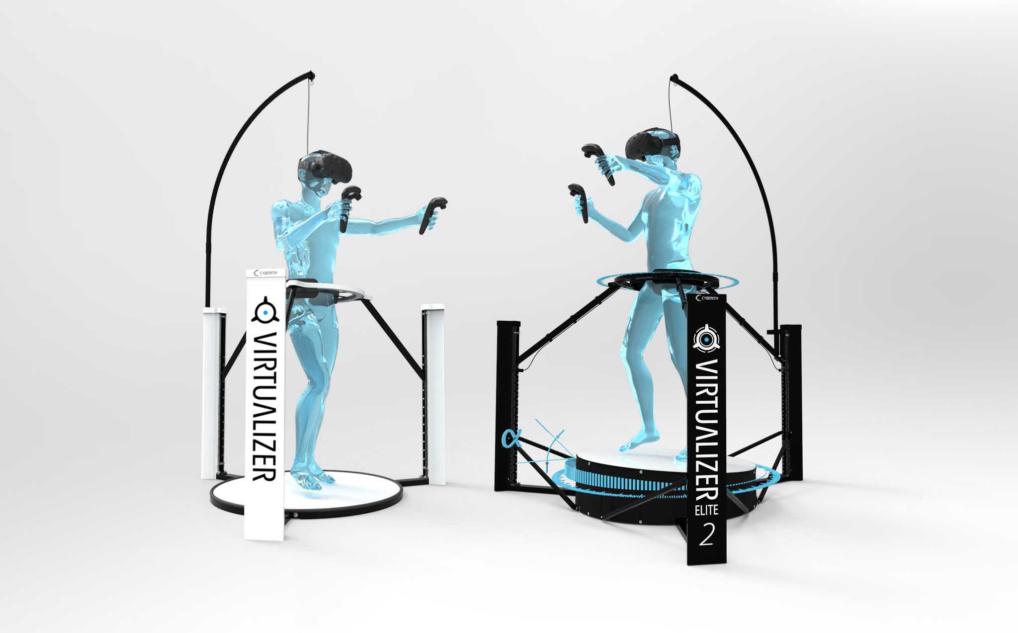 Virtualizer-ELITE-2-and-Virtualizer-RD-Kit-VR-Treadmill-comparison