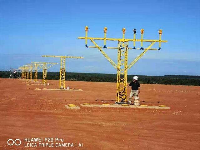 赞比亚恩多来国际机场进近灯光ApproachlightingofndolaiInternationalAirportinZambia