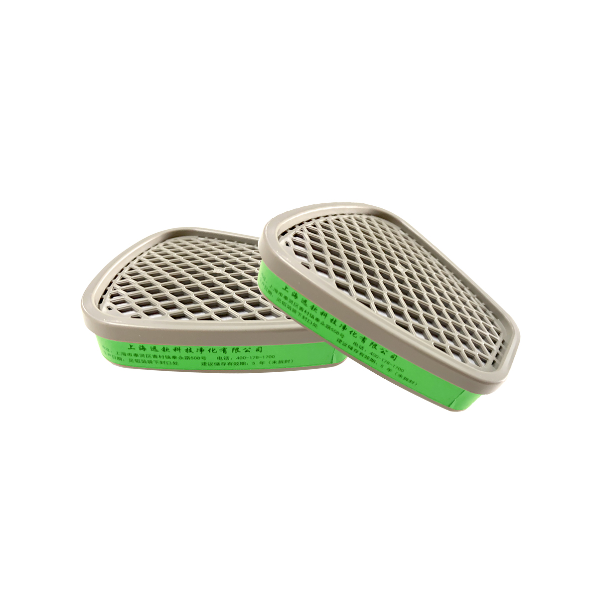 双滤毒盒防氨气气体双滤盒1703P-K-1