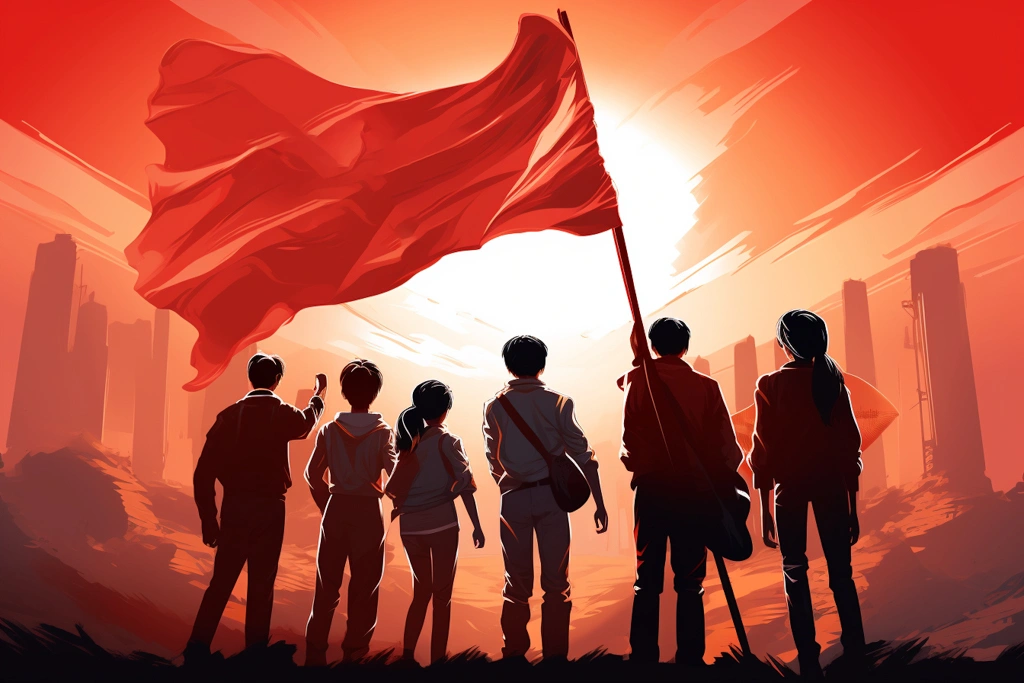 少年们迎着光，走向属于自己的时代