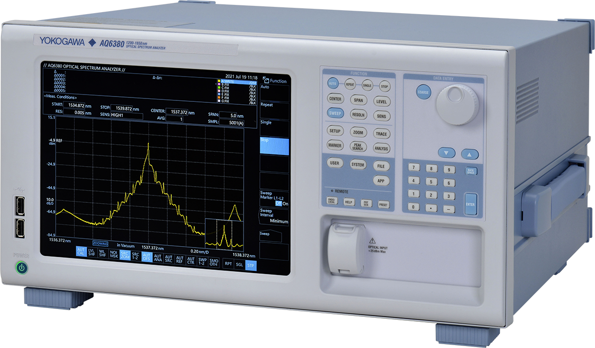 AQ6380_Optical_Spectrum_Analyzer_Yokogawa_Test_Measurement